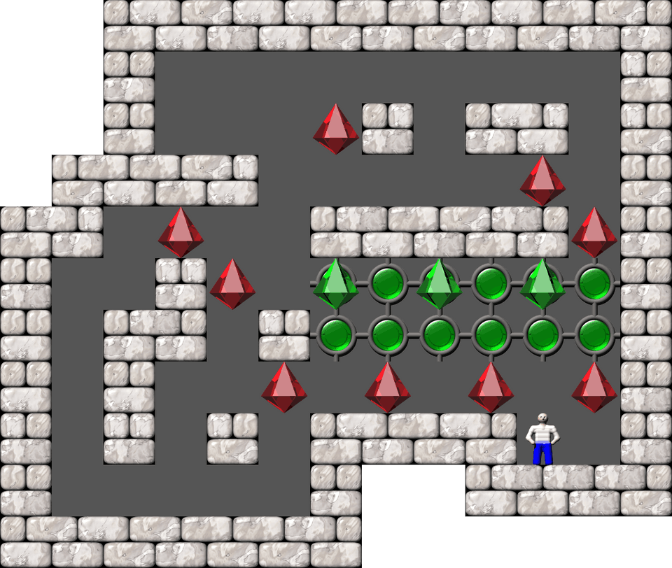 Sokoban Kenyam Set A level 7